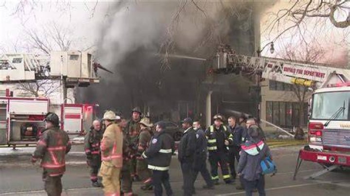 
745 Main Street Buffalo fire: 1 firefighter unaccounted for in 4-alarm blaze 