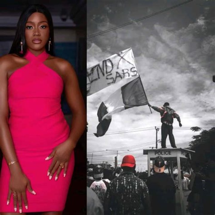
Daniella Peters commemorate the second anniversary of the #EndSARS protest 