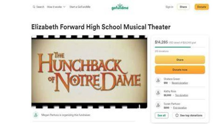 
Elizabeth Forward High School GoFundMe: Fundraiser raises over $10,000 after auditorium catches fire 