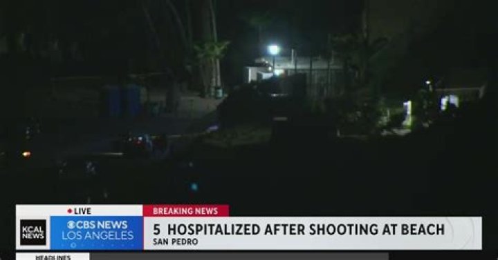 
Five hospitalized after shooting on Los Angeles beach 
