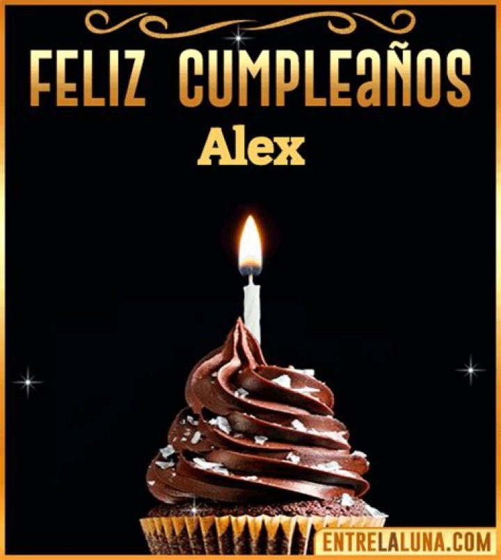 GIF: Happy Birthday Alex Gore – Find Feliz Cumpleaños Alex Forogore Video Here