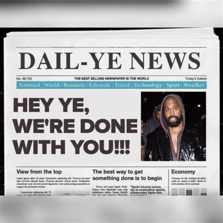 
“His downfall really is that bad”: Netizens react as Kanye West’s lawyers reportedly use newspaper to drop him as a client 