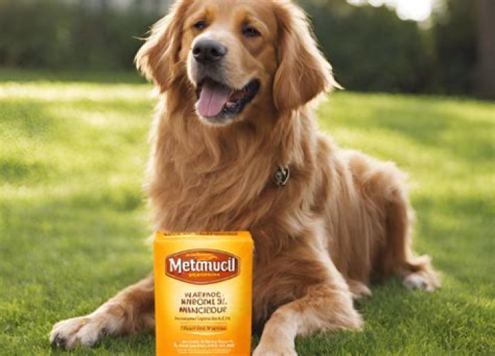 How much metamucil for dogs