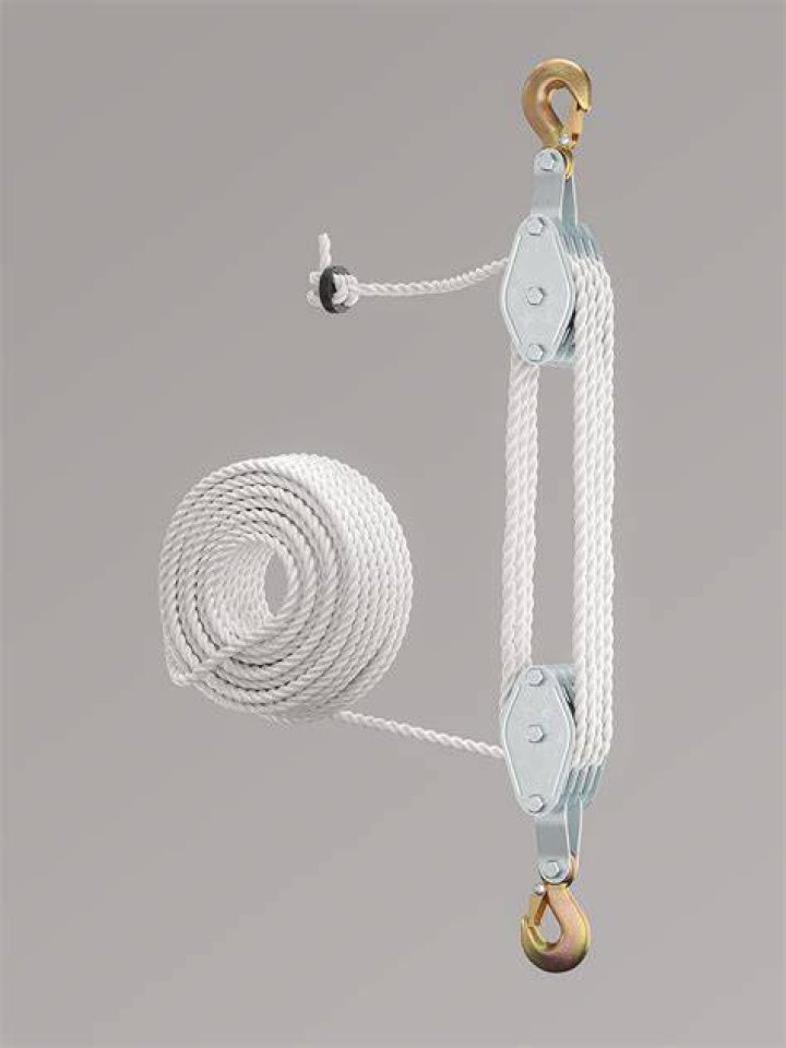 How to make a pulley system to lift heavy objects