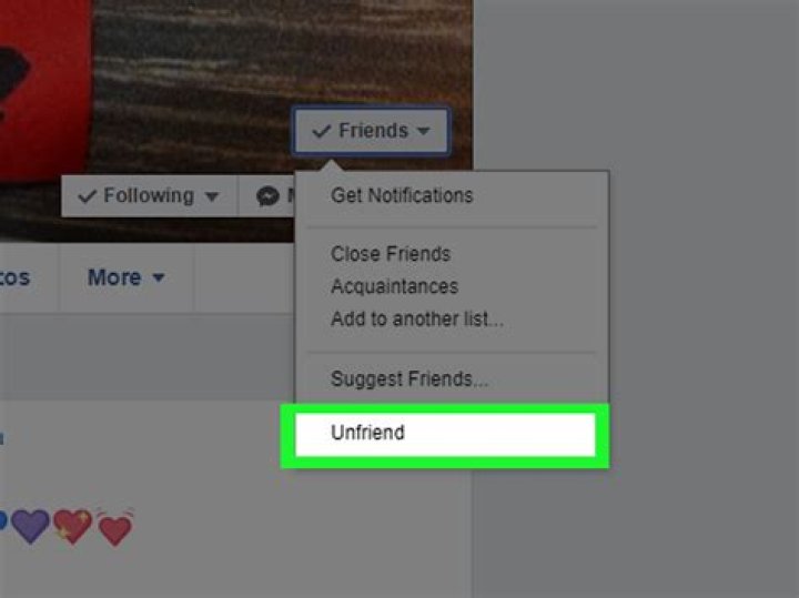 How to see unfriend list in facebook