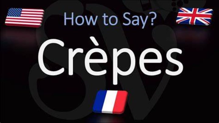 How to spell crepe
