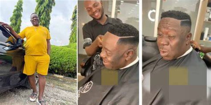 
‘I Don’t Want To Look Young’ — Actor Mr Ibu Replies Barber, Reveals What His Desire 