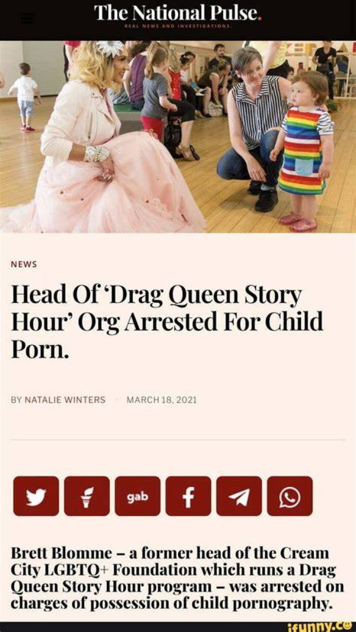 
Is The Head Of Drag Queen Story Hour Org Brett Blomme Arrested? Wiki Bio 