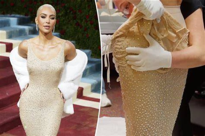 
Kim Kardashian Says She Expected Backlash for Wearing Marilyn Monroe Dress: ‘I Get That’ 