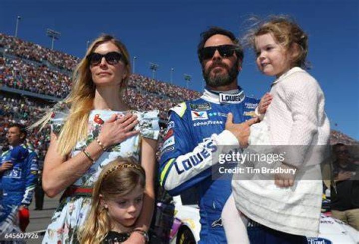
Lydia Norriss and Genevieve Marie Johnson: Jimmie Johnson NASCAR Children 