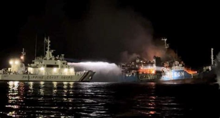 
Philippine ferry fire leaves 31 dead, at least 7 missing 