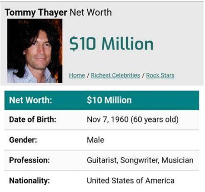 Tommy Stinson Net Worth, Income, Salary, Earnings, Biography