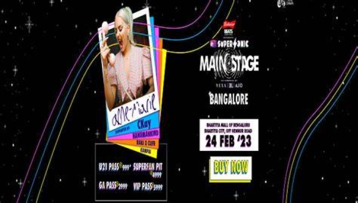 
UK’s breakthrough pop star, Anne-Marie and Nigerian Afropop superstar CKay say Namaskara from Vh1 Supersonic Mainstage Bengaluru 