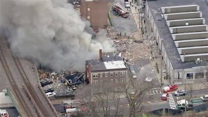 What caused RM Palmer chocolate factory explosion in West Reading, Pennsylvania