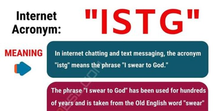 
What Does ISTG Mean In Tiktok? Urban Dictionary Meaning Of The Slang Explained 