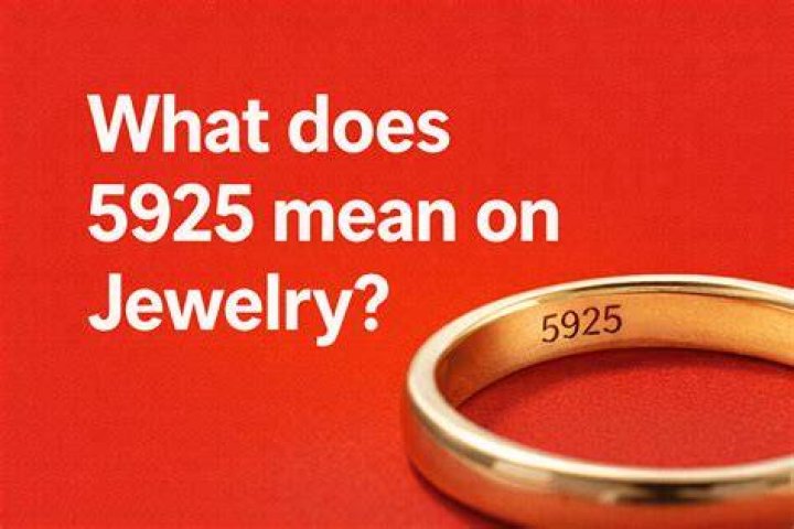 What does s25 mean on jewelry