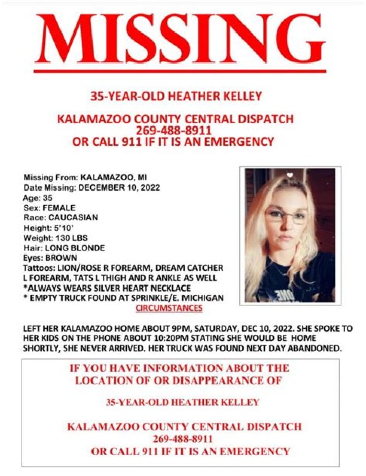 
What is Heather Kelley’s boyfriend accused of? The prime suspect in Michigan mom’s disappearance indicted on escape charge 