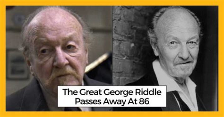 What movies did George Riddle play in?