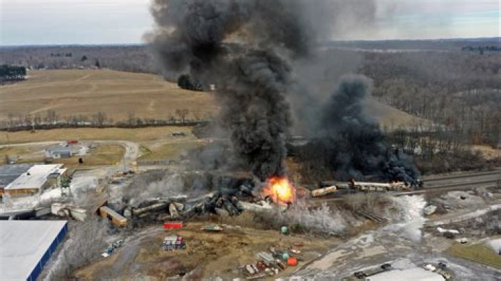 
Where did the train derail in Ohio? Location, evacuation map and cause explored amid toxic chemical release 