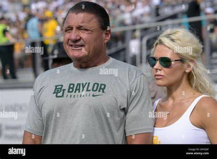 Who Is Bailie Lauderdale? Ed Orgeron Girlfriend Is The Talk of The Town