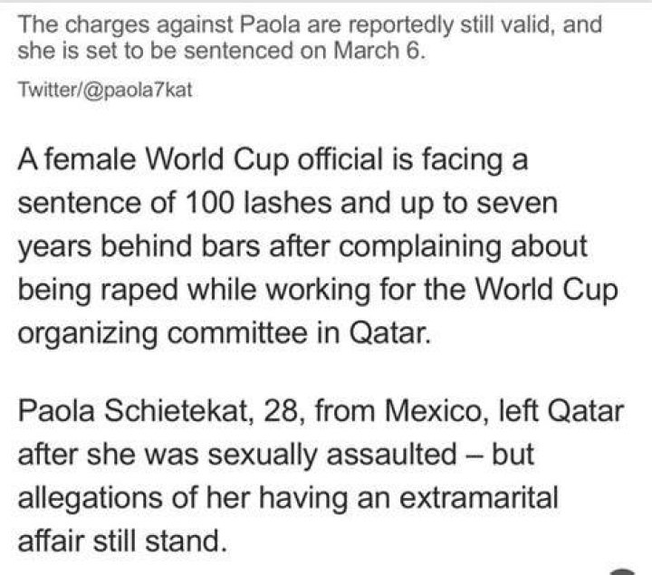 
Who Is Paola Schietekat? Mexican Woman Sexually Assaulted While Working In Qatar 