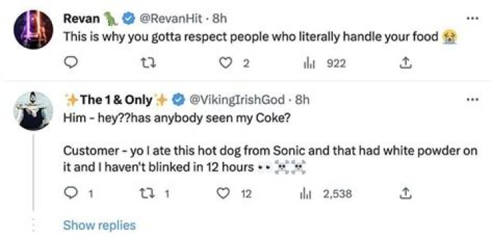 
Why was Jeffrey David Salazar arrested? Sonic employee arrested after a customer found a bag of cocaine in hotdog 